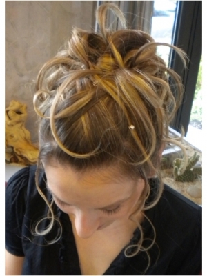 chignon croisé