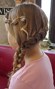 tresse fille